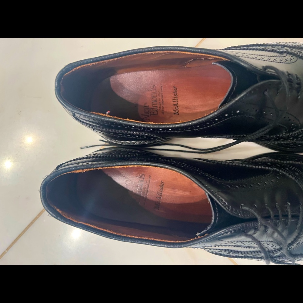 Allen Edmonds Black Dress Shoes 10.5